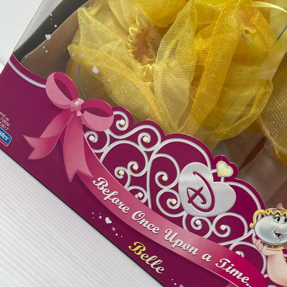 Rare Disney Belle Beauty & The Beast Doll Tea Party Before Once Upon A Time Y2K